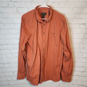 Men's Eddie Bauer longsleeve button-down shirt, size LT